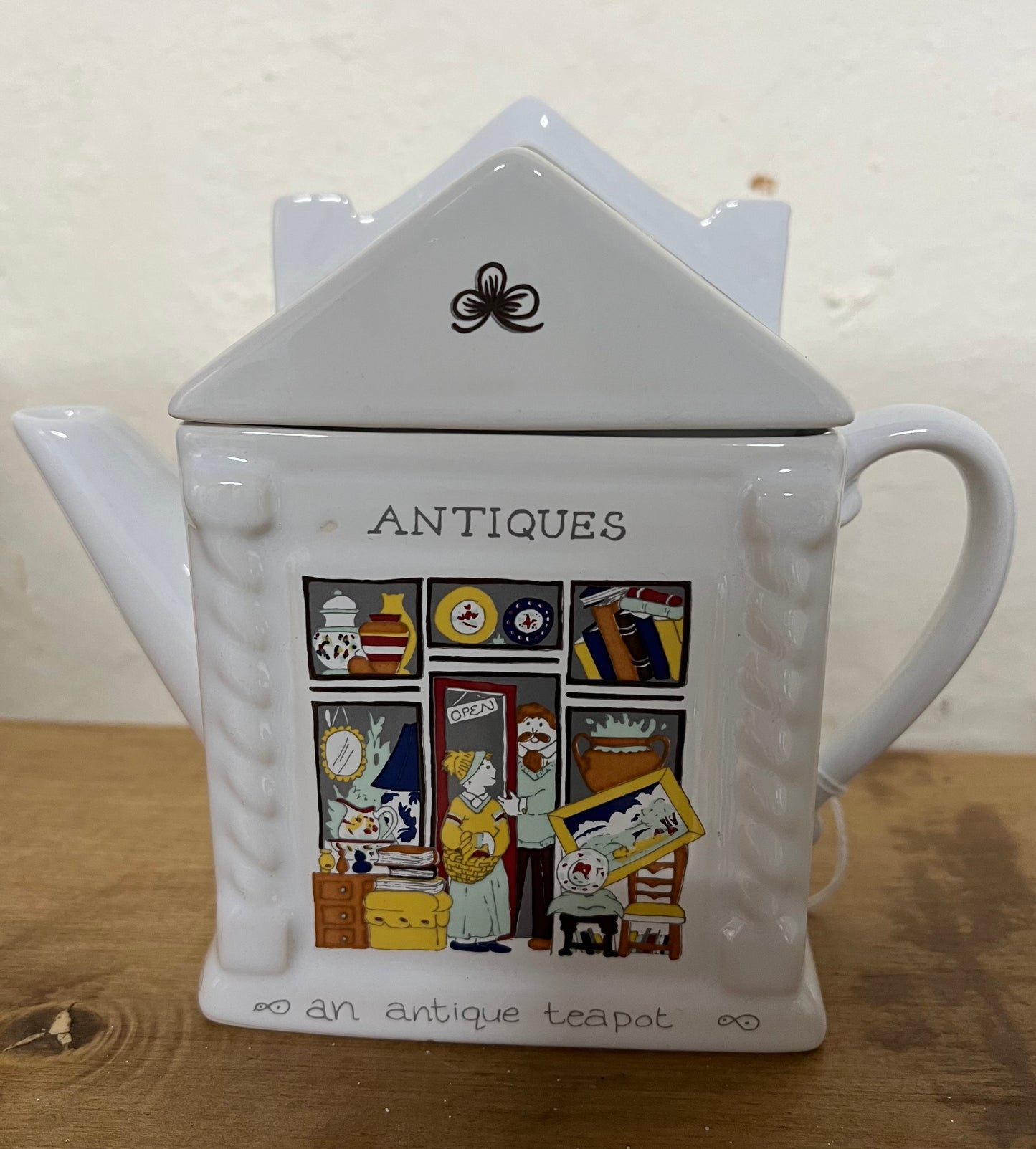 Vintage Collectible Wade "English Life Teapot" Antique Shop