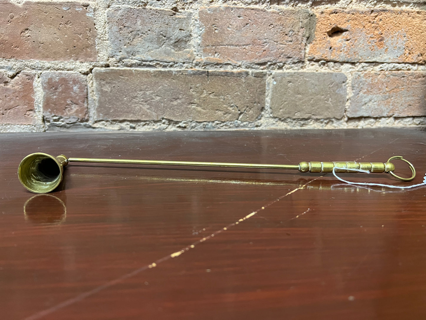 Vintage Brass Candle Snuffer with Handle