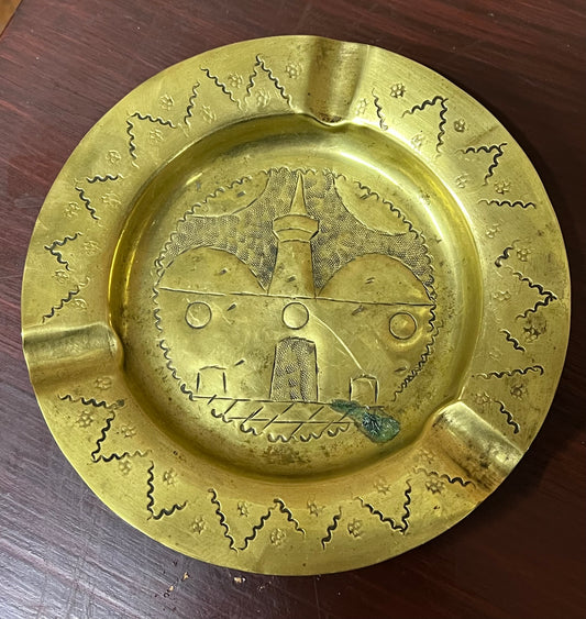 Retro Brass Decorative Ashtray