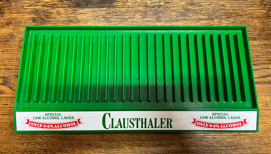 Vintage Clausthaler Lager Bar Drip Tray