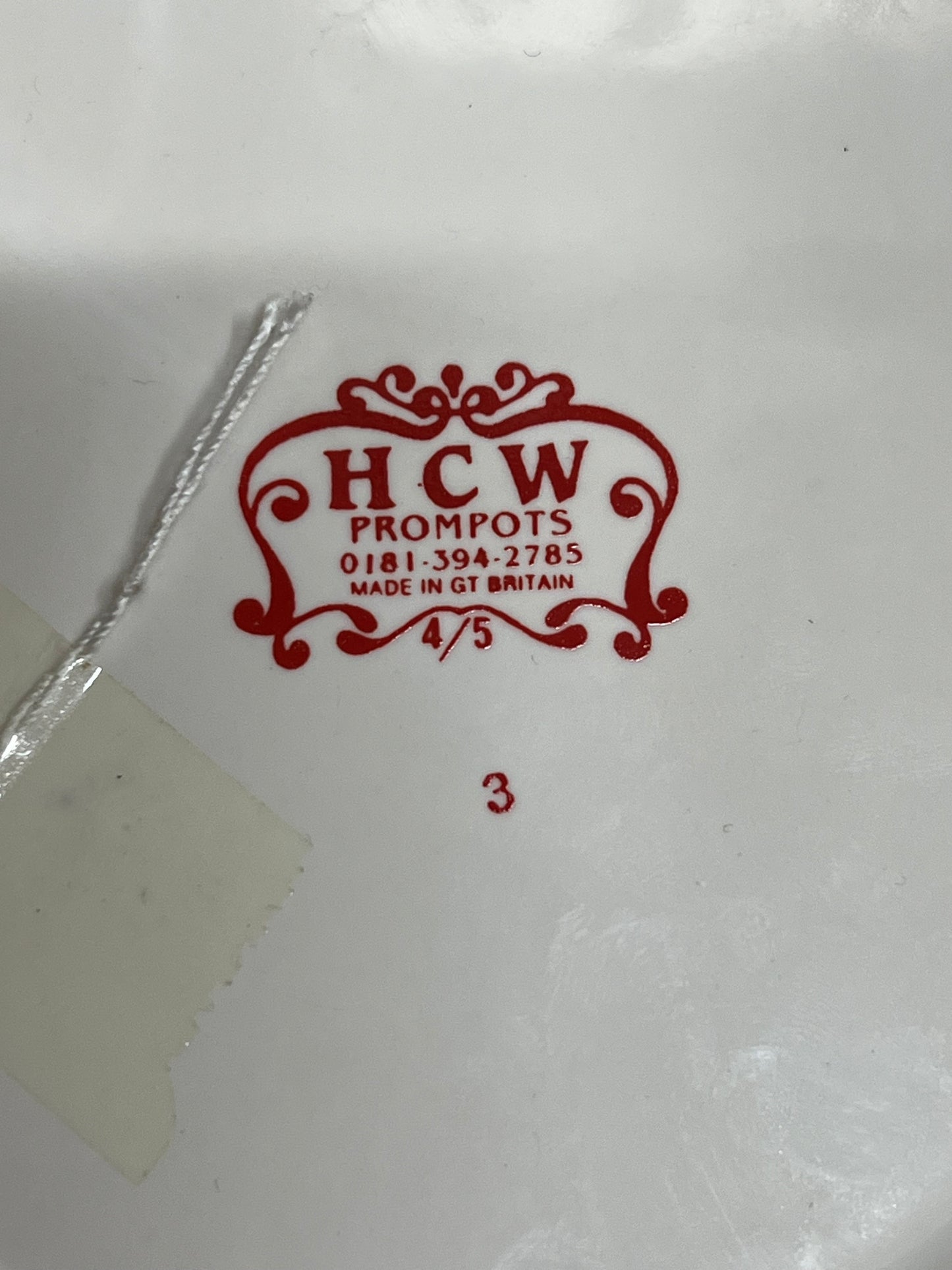 Vintage HCW Prompots Berkeley Ashtray