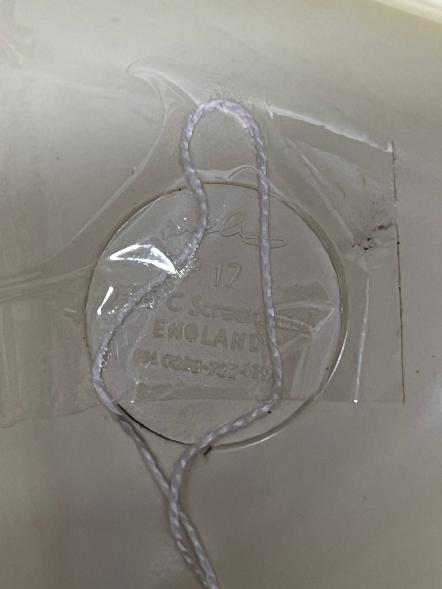 Vintage Usher's Best Bitter Plastic Ashtray