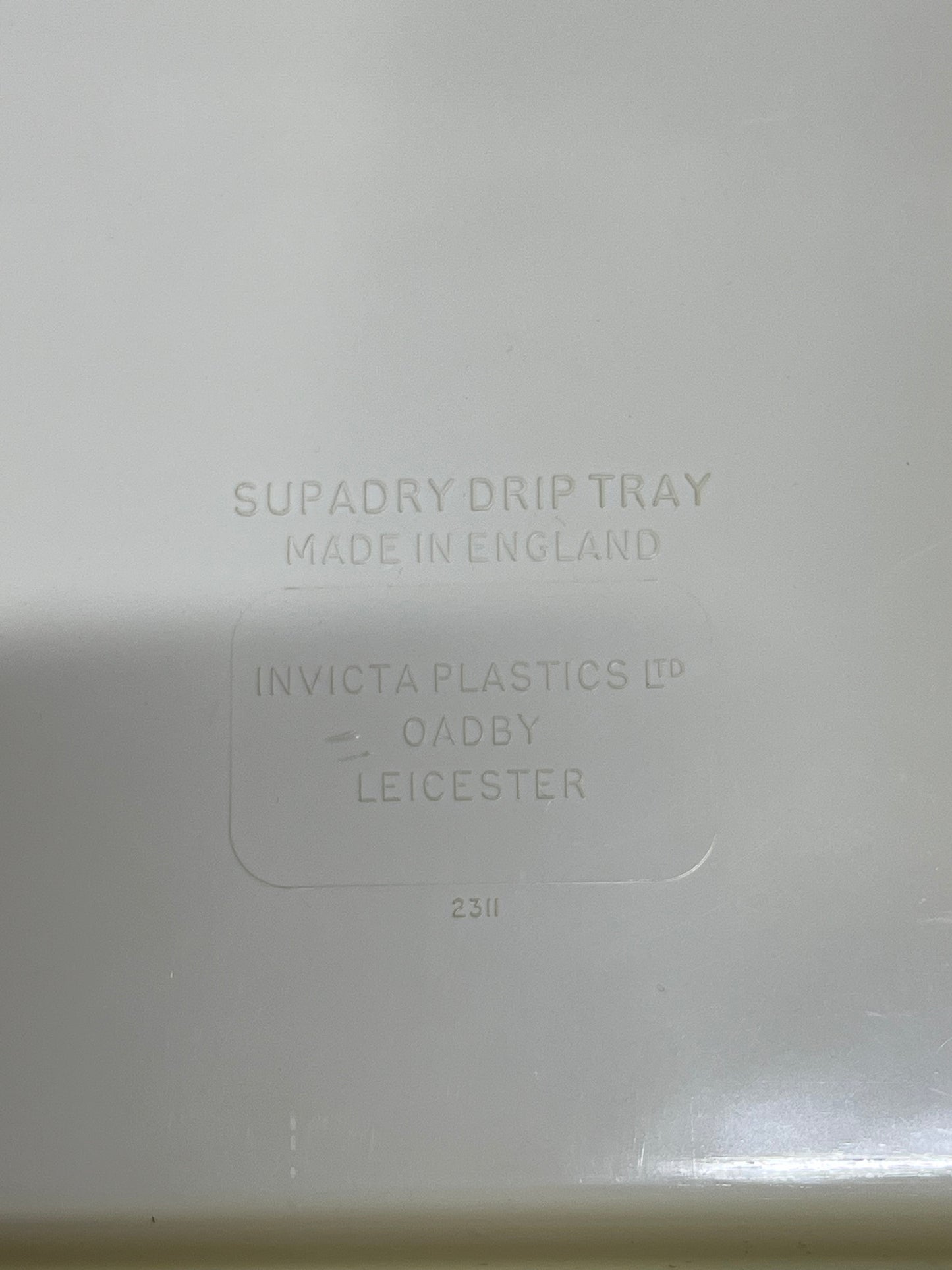 Vintage Black Heart Rum Bar Drip Tray