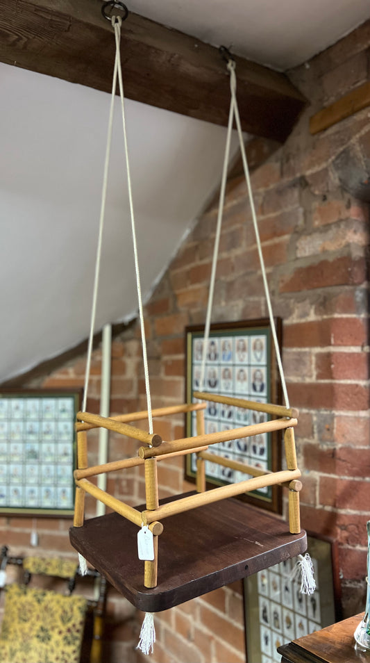 Vintage Child's Outdoor Garden Swing