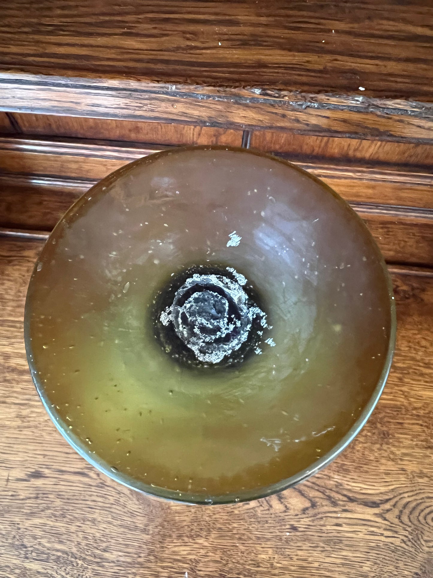 Unusual Antique Handblown Glass Vase