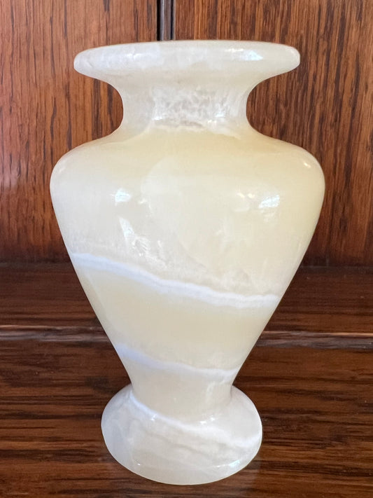 Vintage Onyx Small Bud Vase