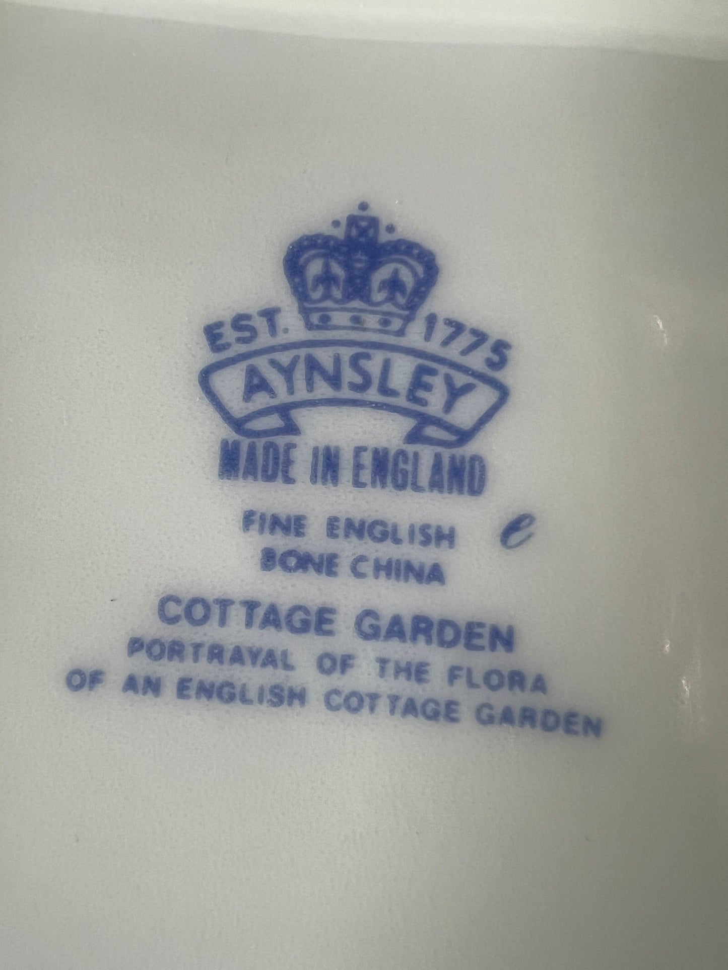 Aynsley Vintage 1960's Square Pembroke Trinket Dish