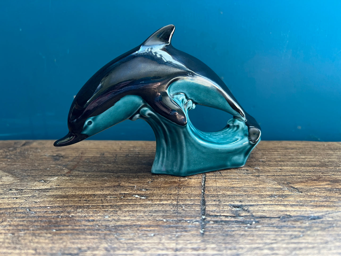 Vintage Poole Pottery Dolphin Ornament