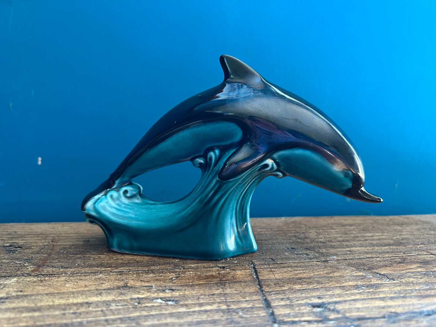 Vintage Poole Pottery Dolphin Ornament