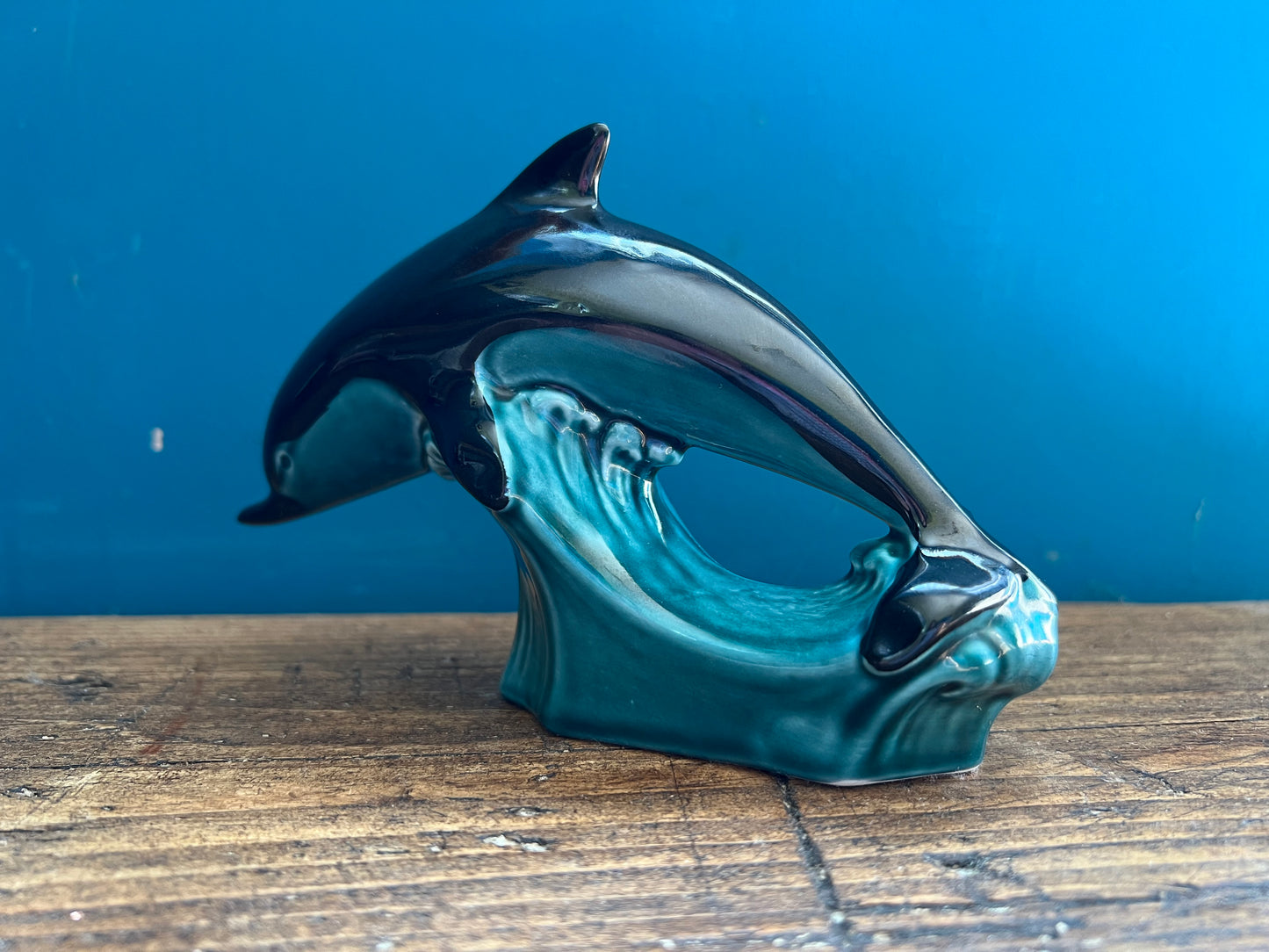 Vintage Poole Pottery Dolphin Ornament