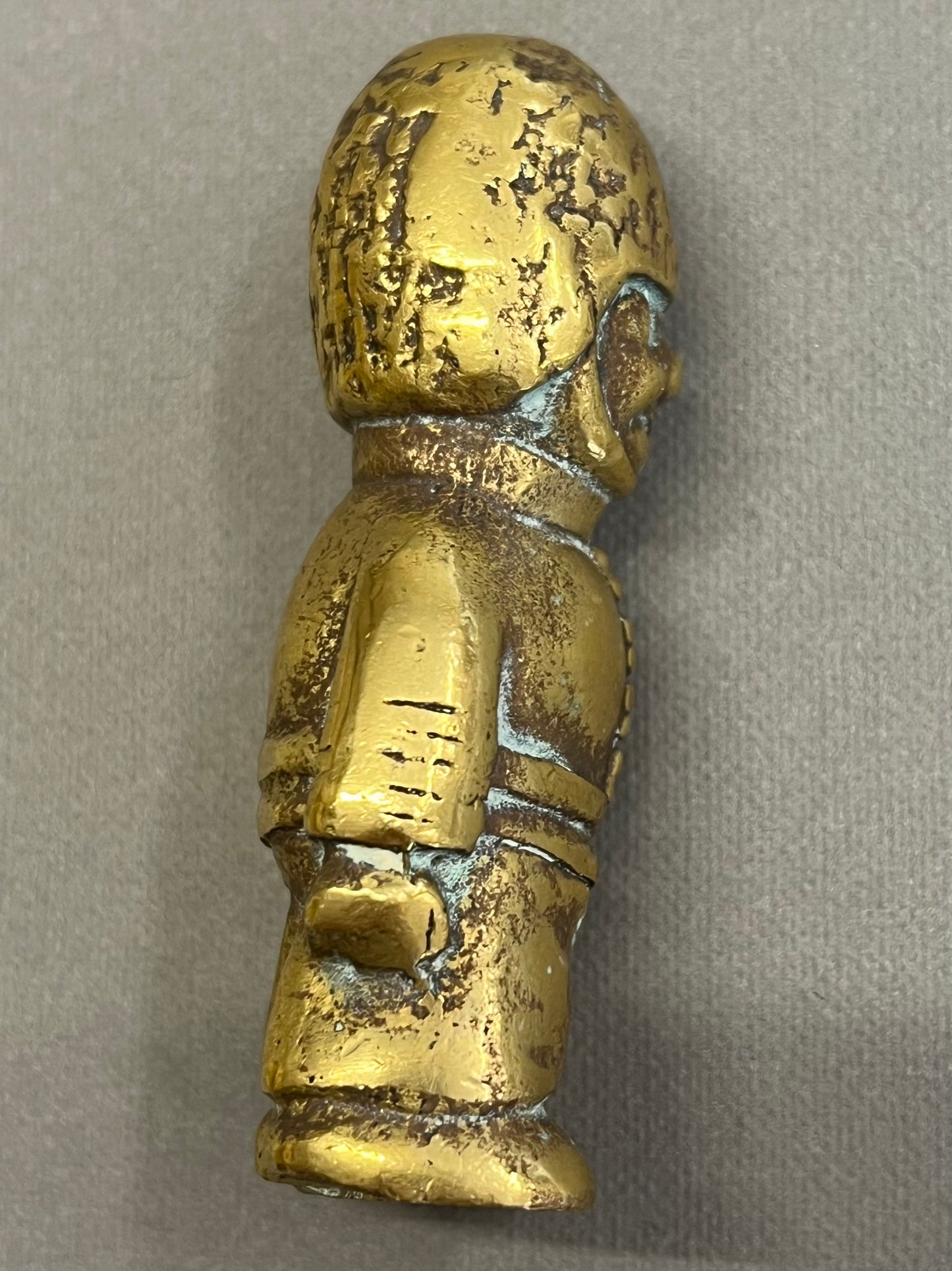 Small Brass Soldier / Queen's Guard Figure