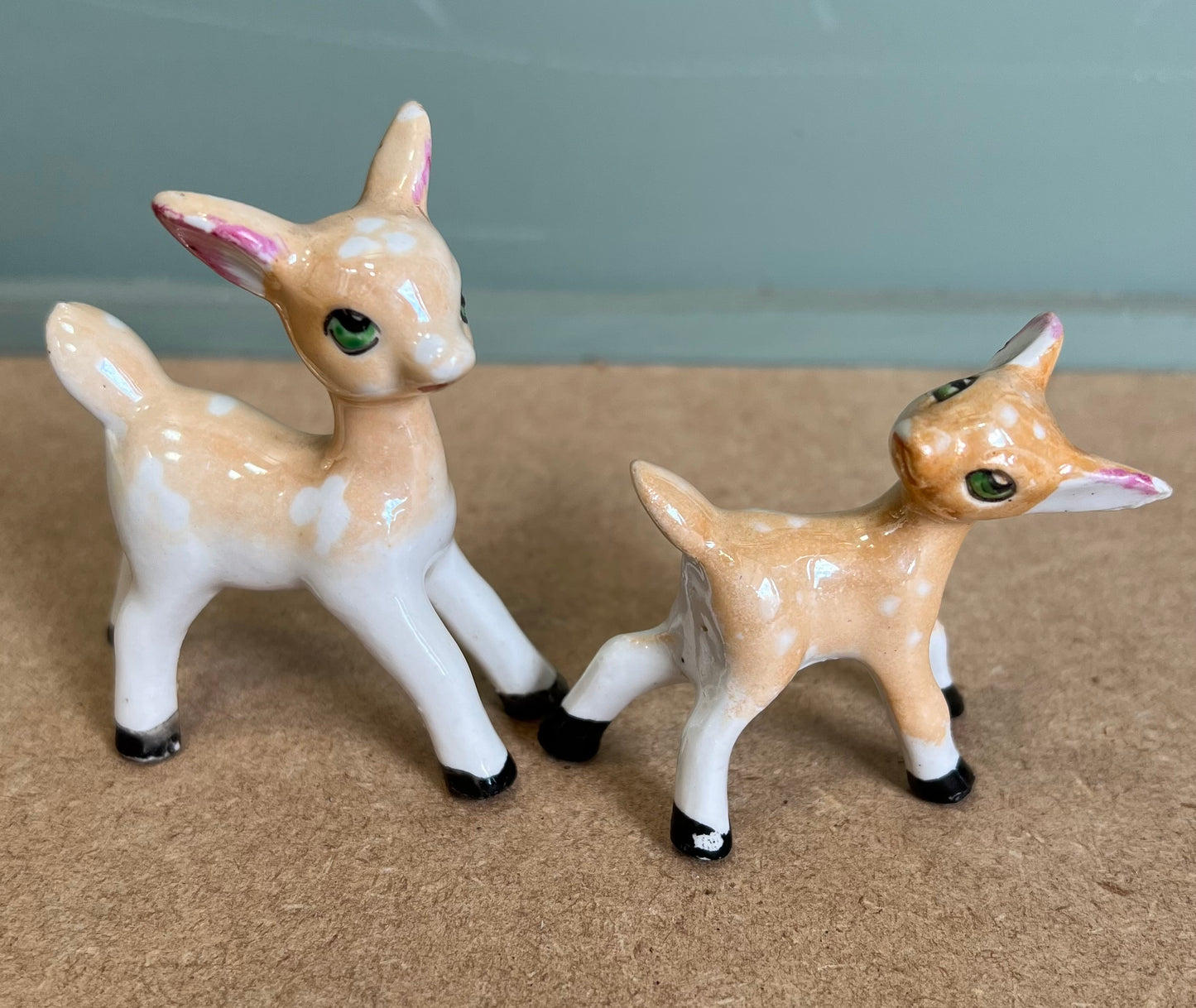 Pair of Small Bambi Figurines