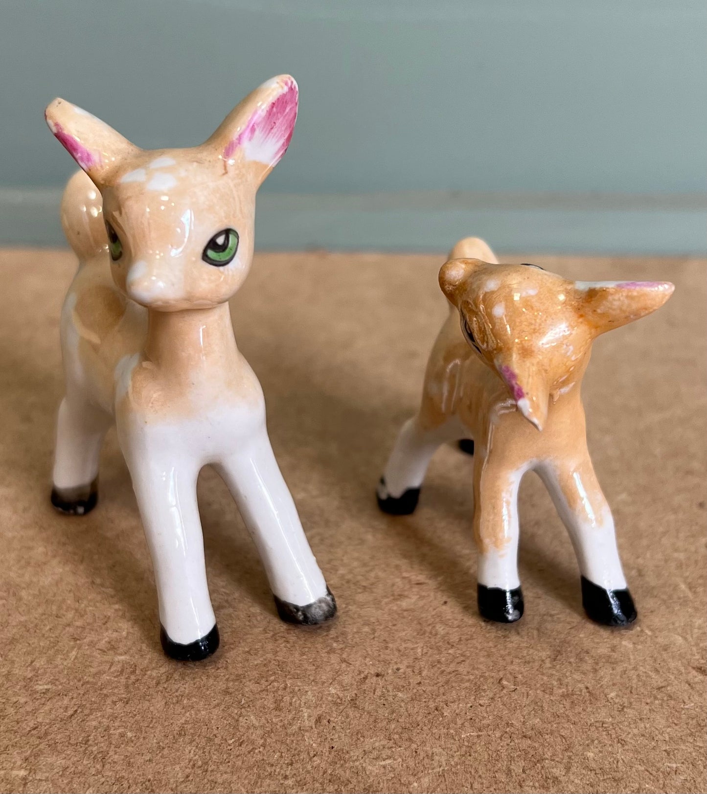 Pair of Small Bambi Figurines