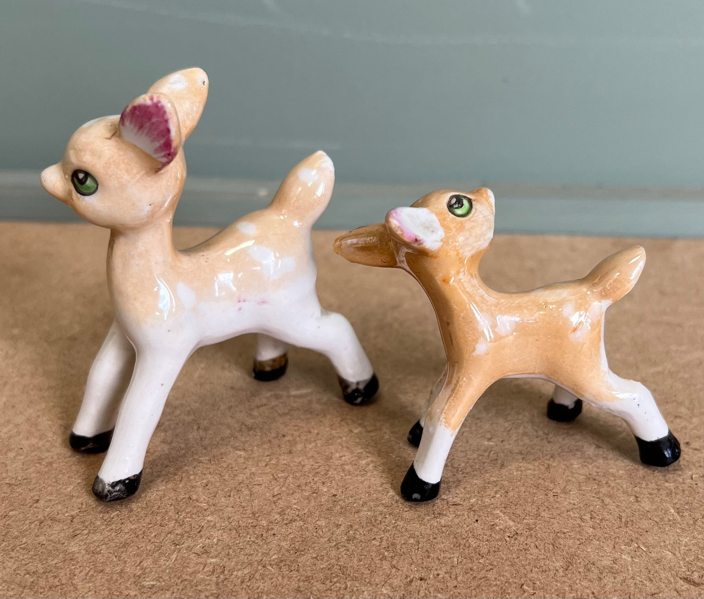 Pair of Small Bambi Figurines