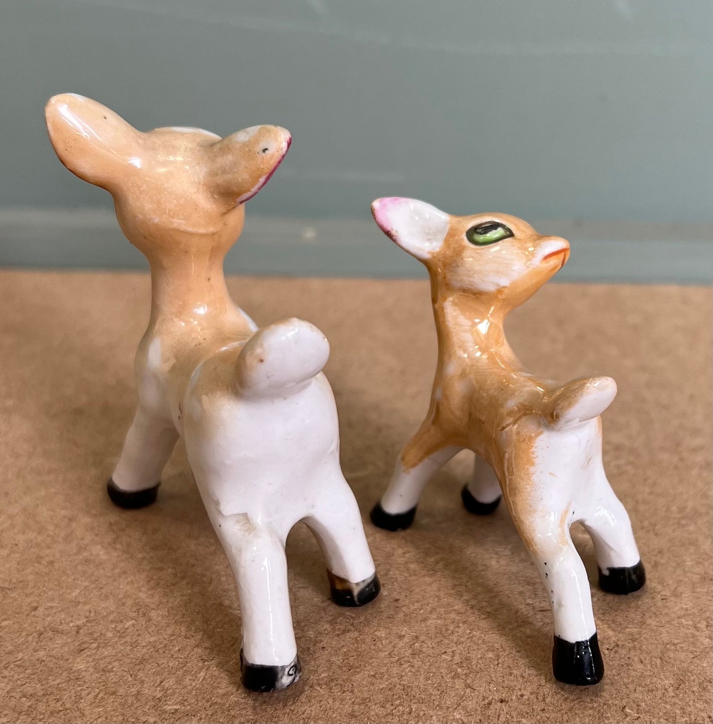 Pair of Small Bambi Figurines