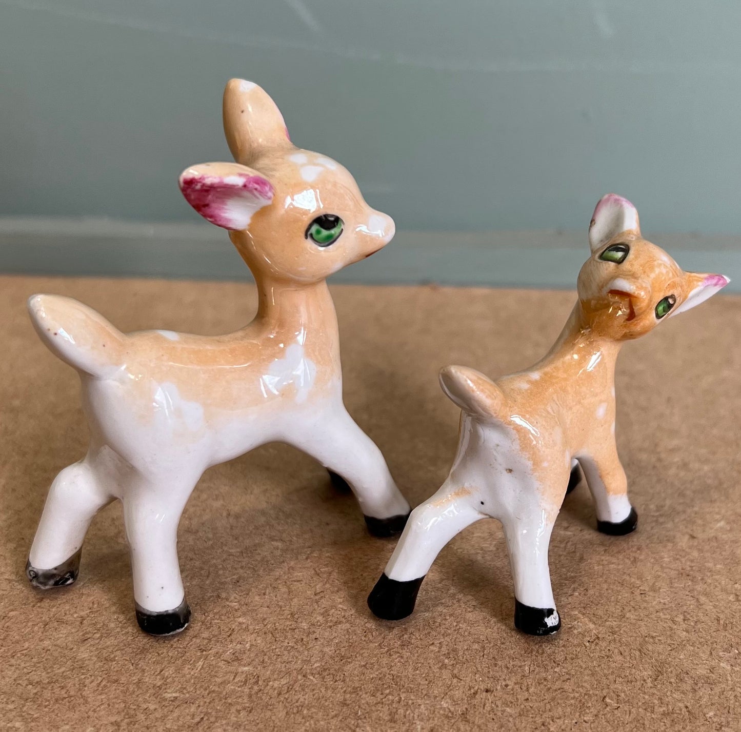 Pair of Small Bambi Figurines