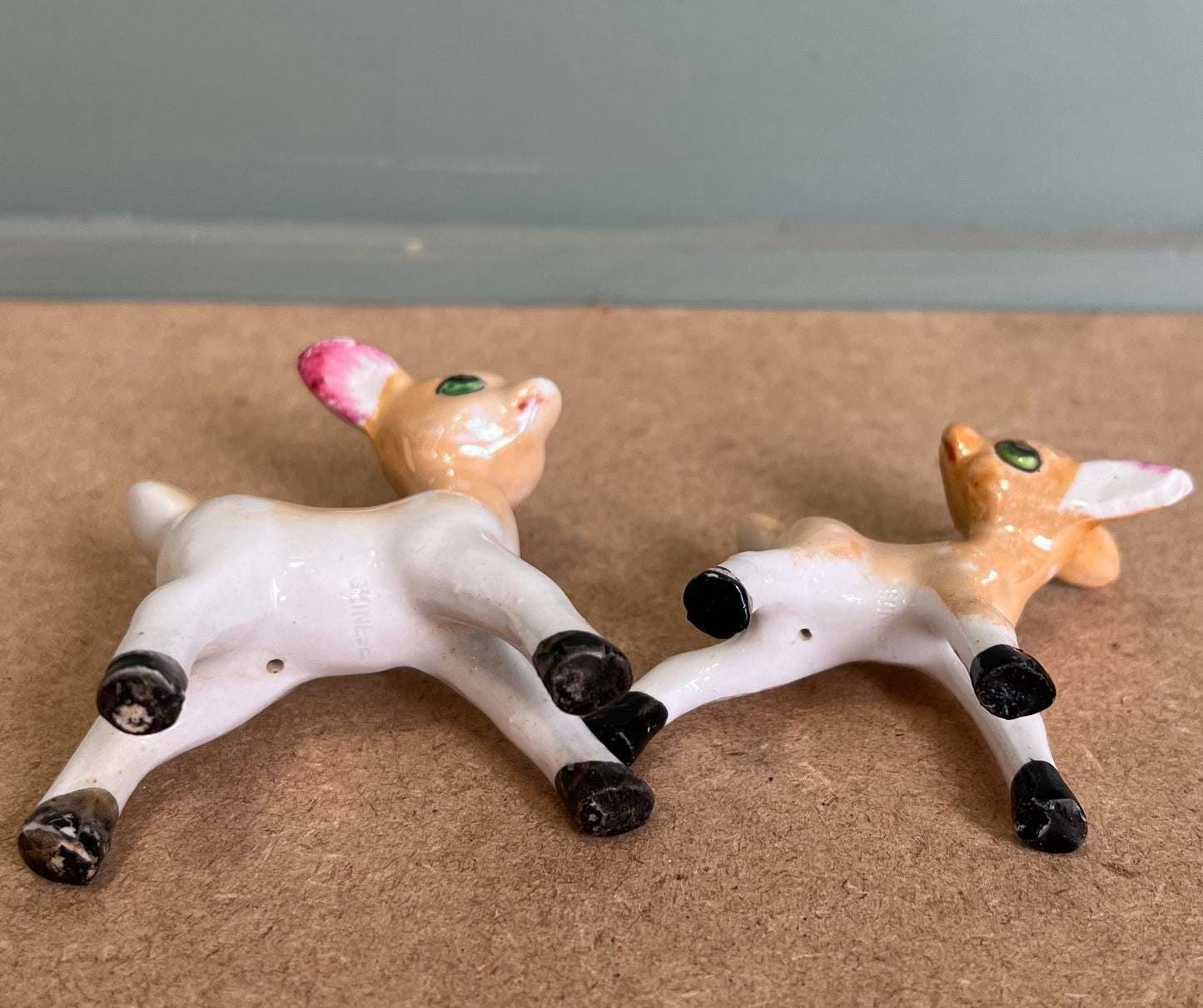 Pair of Small Bambi Figurines