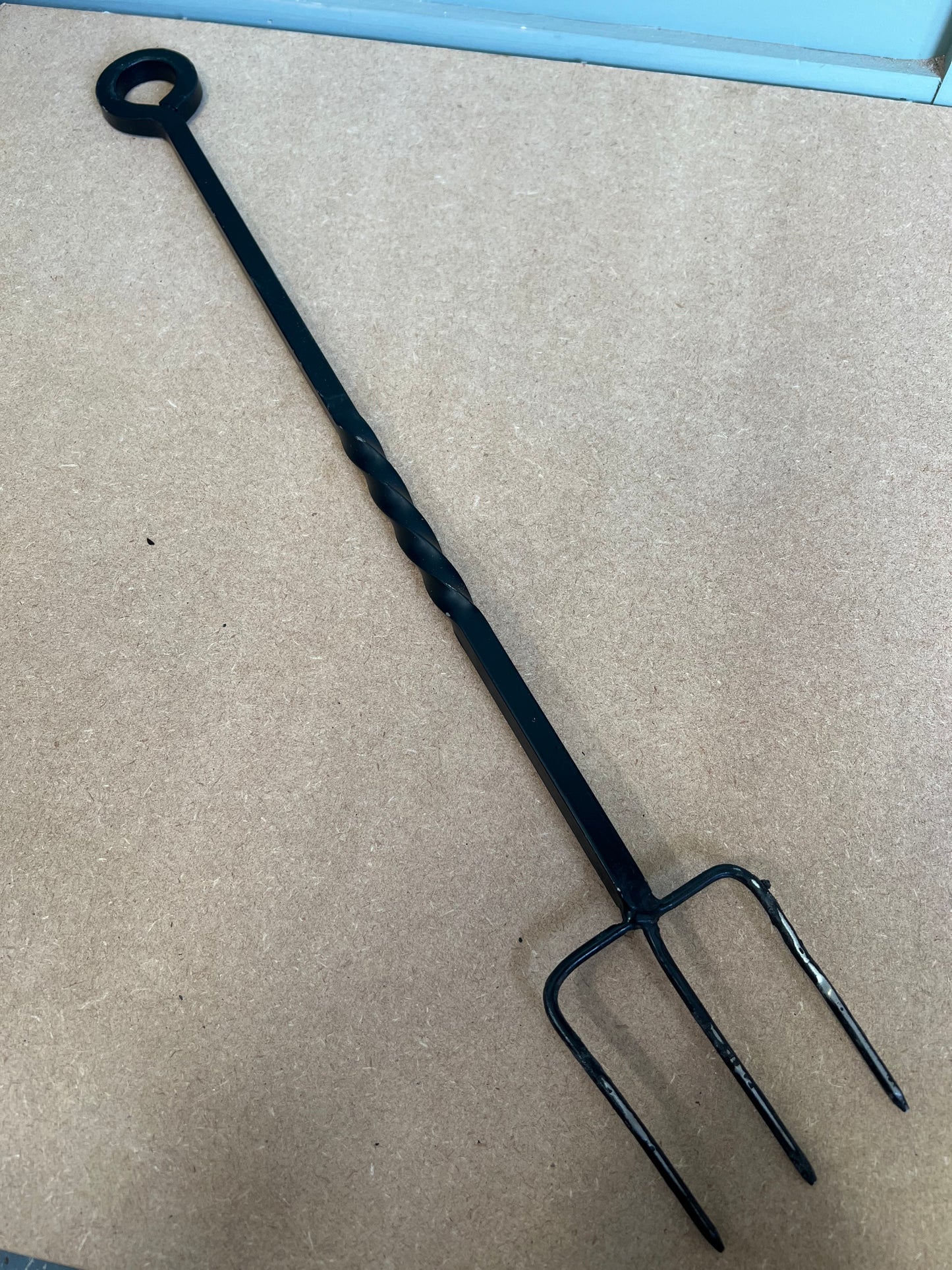 Vintage Black Toasting Fork