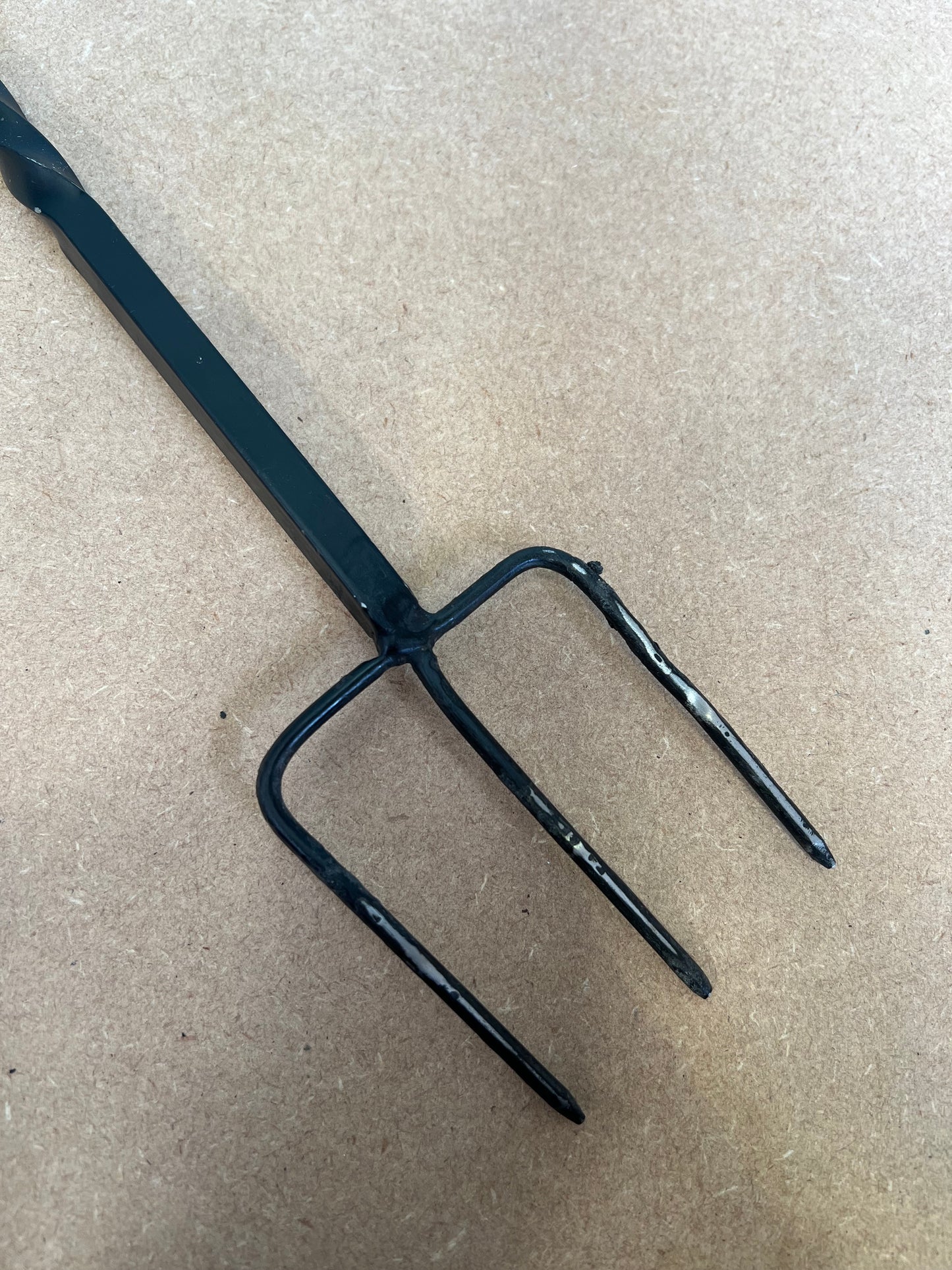 Vintage Black Toasting Fork