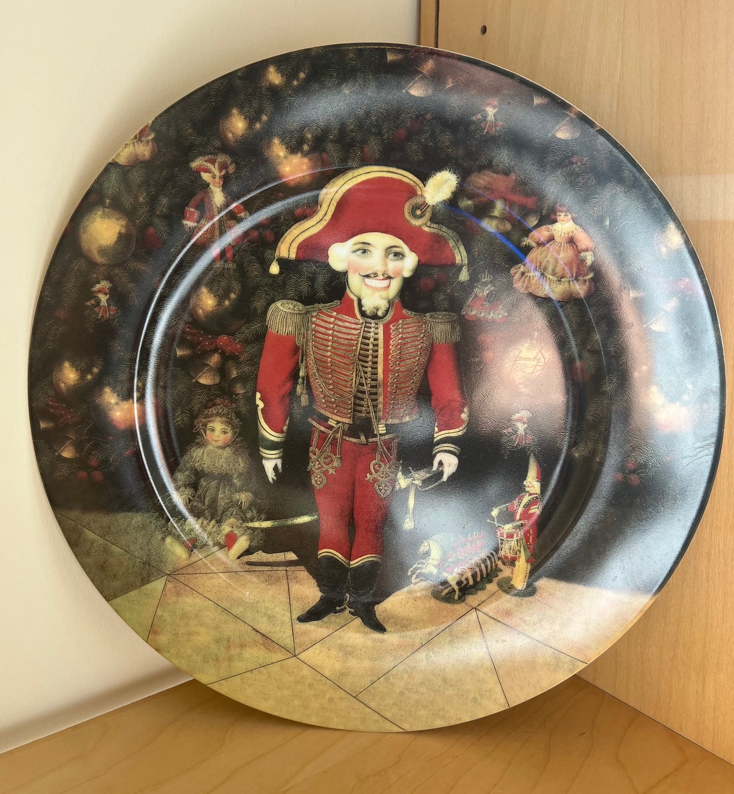 Vintage RARE Saks Fifth Ave Christopher Radko Gennady Spirin Nutcracker Plate