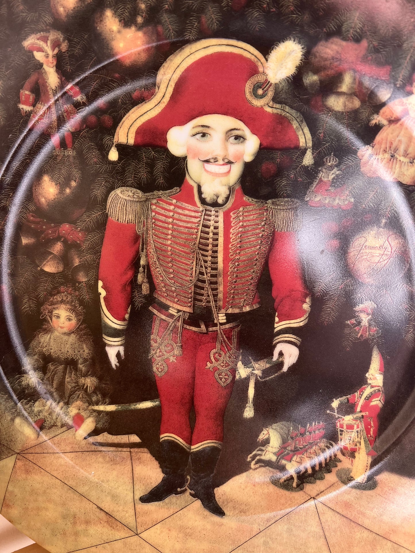 Vintage RARE Saks Fifth Ave Christopher Radko Gennady Spirin Nutcracker Plate