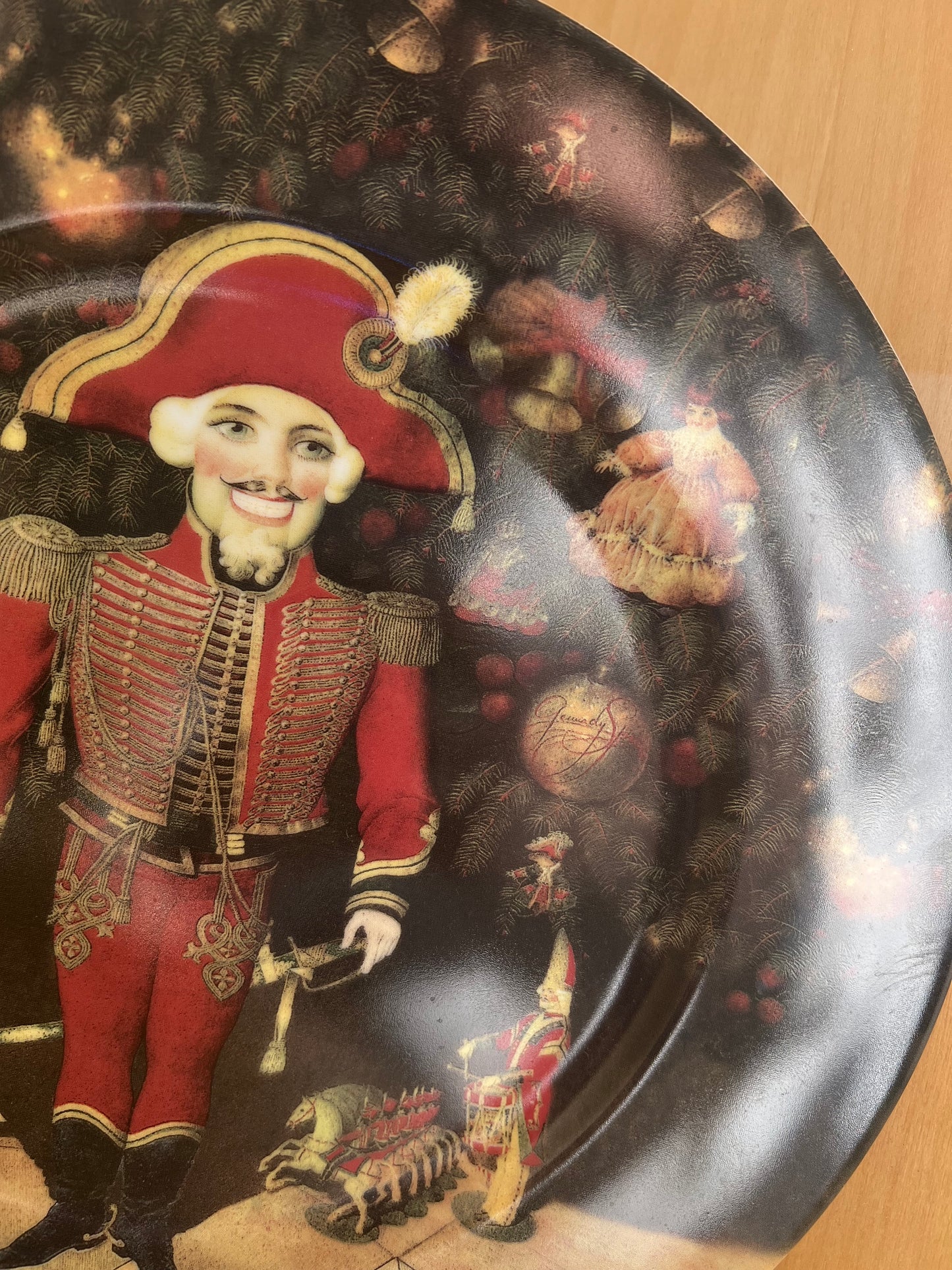 Vintage RARE Saks Fifth Ave Christopher Radko Gennady Spirin Nutcracker Plate