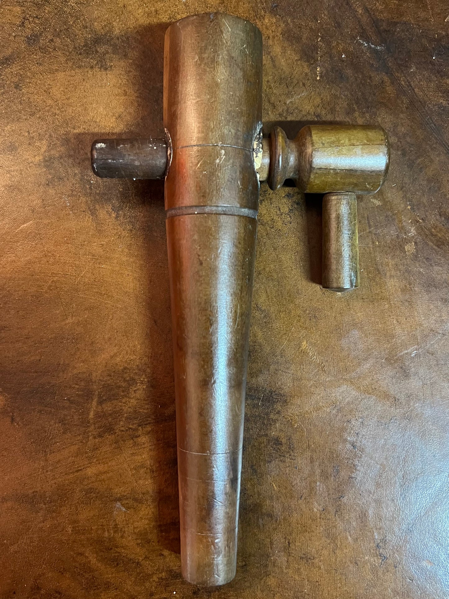 Antique Wooden Barrel Tap