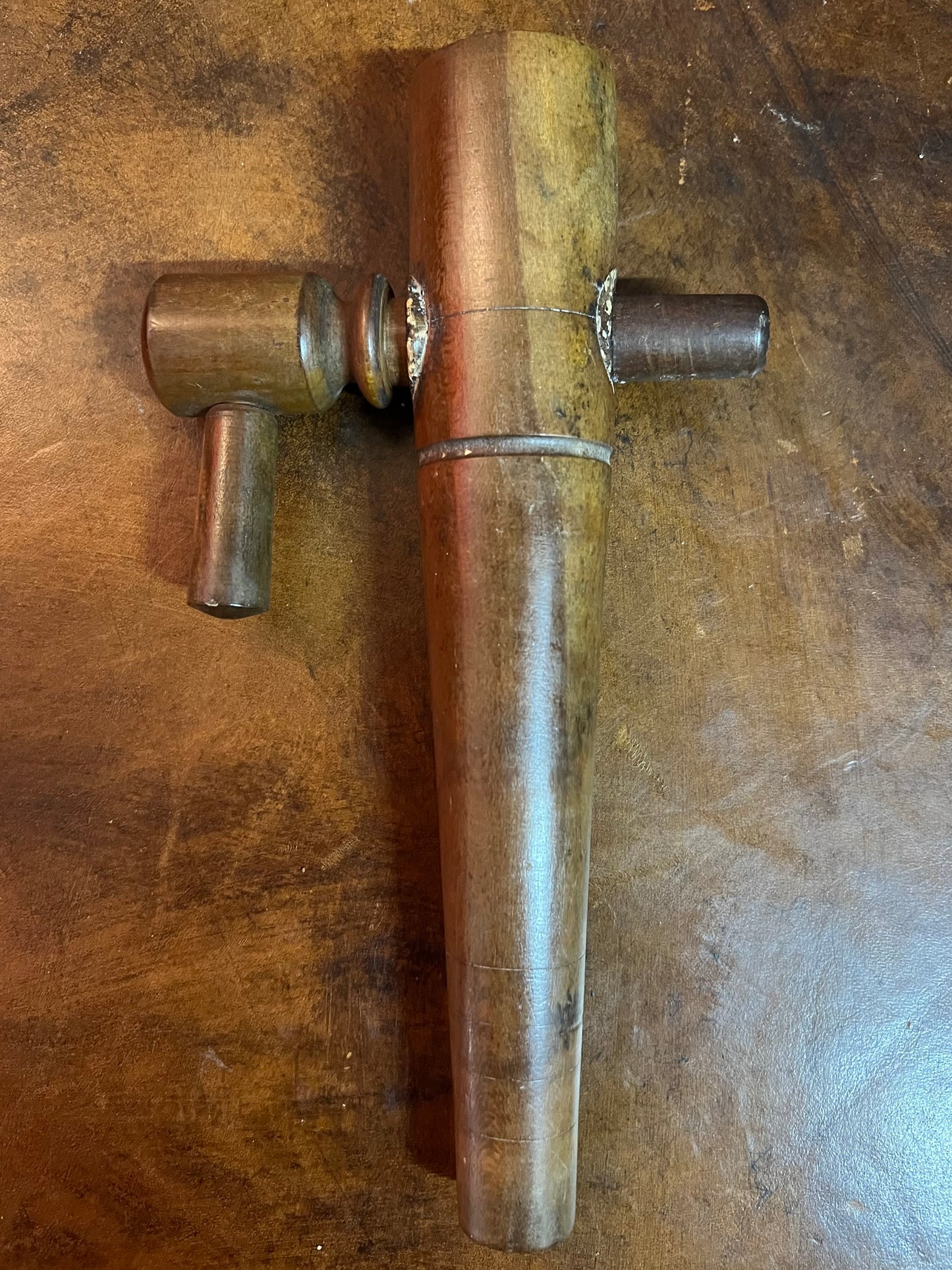 Antique Wooden Barrel Tap