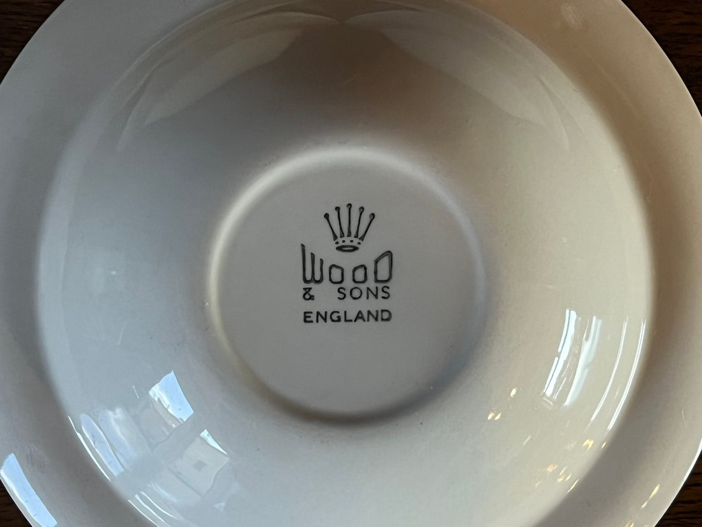 Set of 3 Wood & Sons Ltd Blue Floral Bowls Dinner Bowl