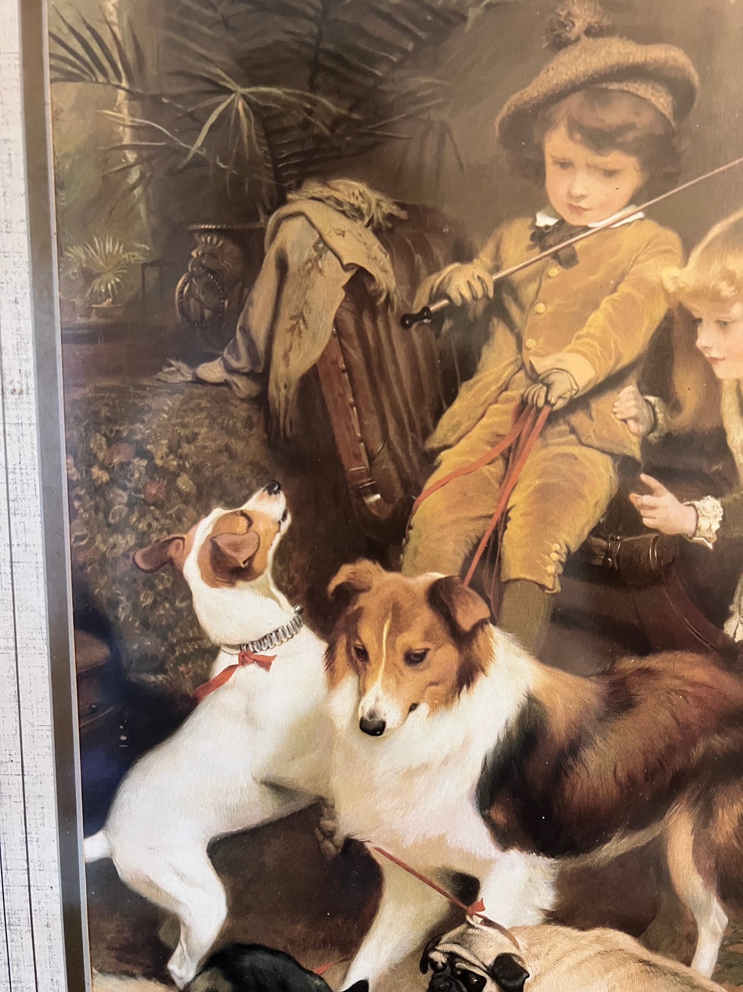 Vintage Charles Burton Barber Four in Hand Picture Framed 1845 - 1894