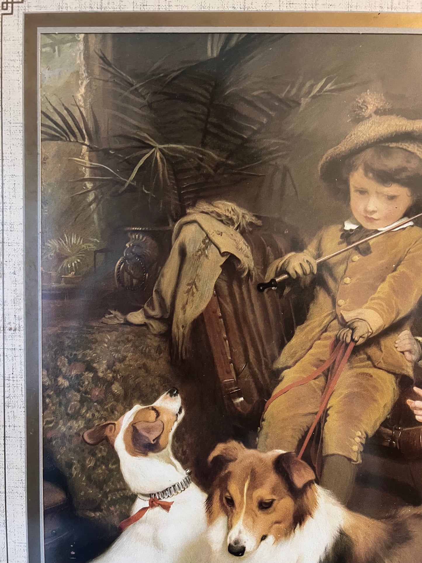 Vintage Charles Burton Barber Four in Hand Picture Framed 1845 - 1894