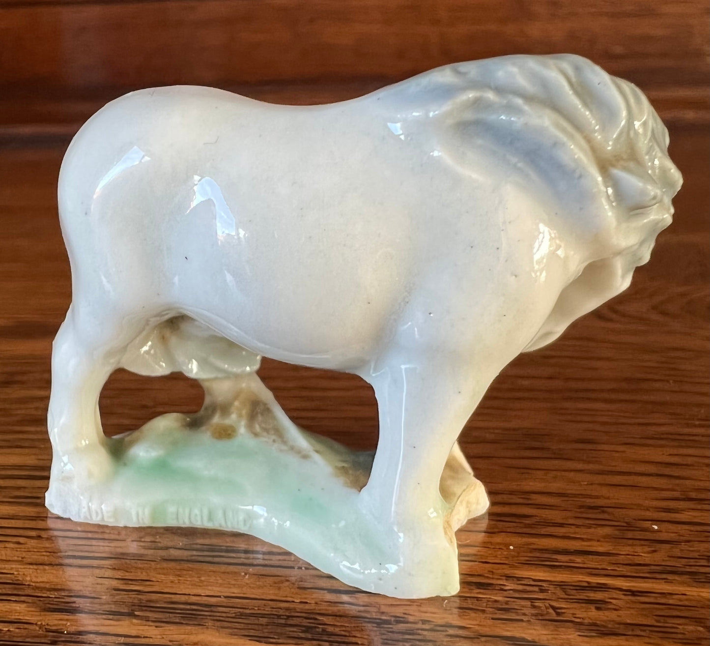 WADE WHIMSIES White Shetland Pony English Country Animals Pale Mane